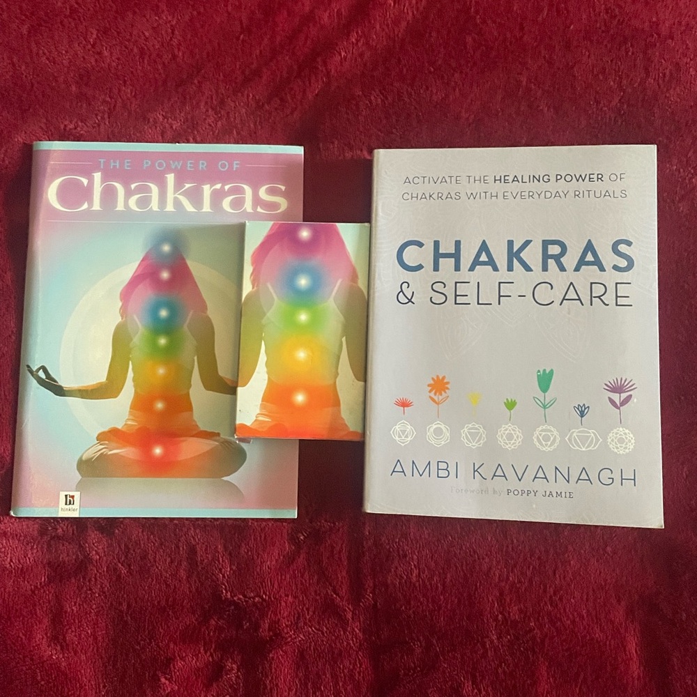 Chakras cards and books Set